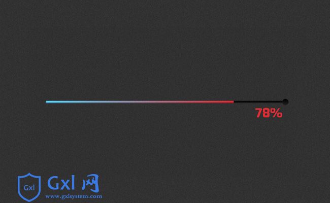 CSS3多种不同颜色进度条