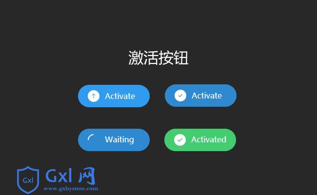 jQ跟CSS3鼠标点击按钮加载特效