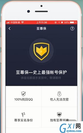 QQ安全中心中申请至尊宝的具体教程截图